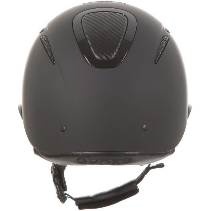 2026 Evoke Unisex Elara Classic Peak Riding Hat & Liner 200742008 - Black / Carbon